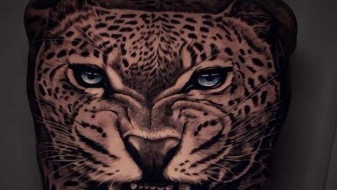 Detail Gambar Tato Kepala Harimau Nomer 18