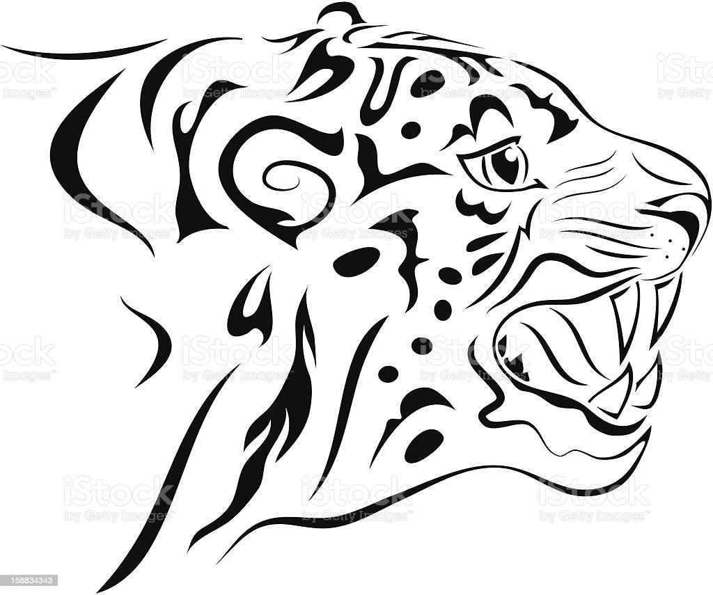 Detail Gambar Tato Kepala Harimau Nomer 38