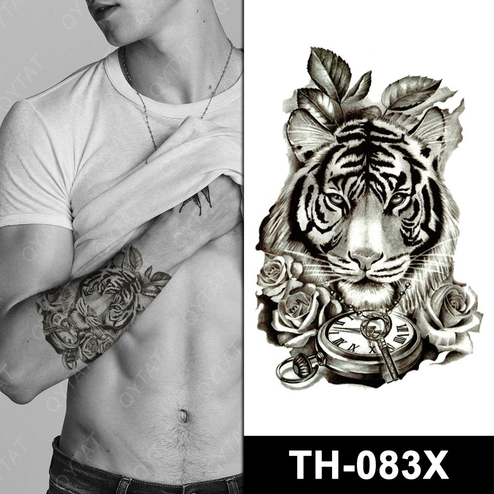 Detail Gambar Tato Kepala Harimau Nomer 51