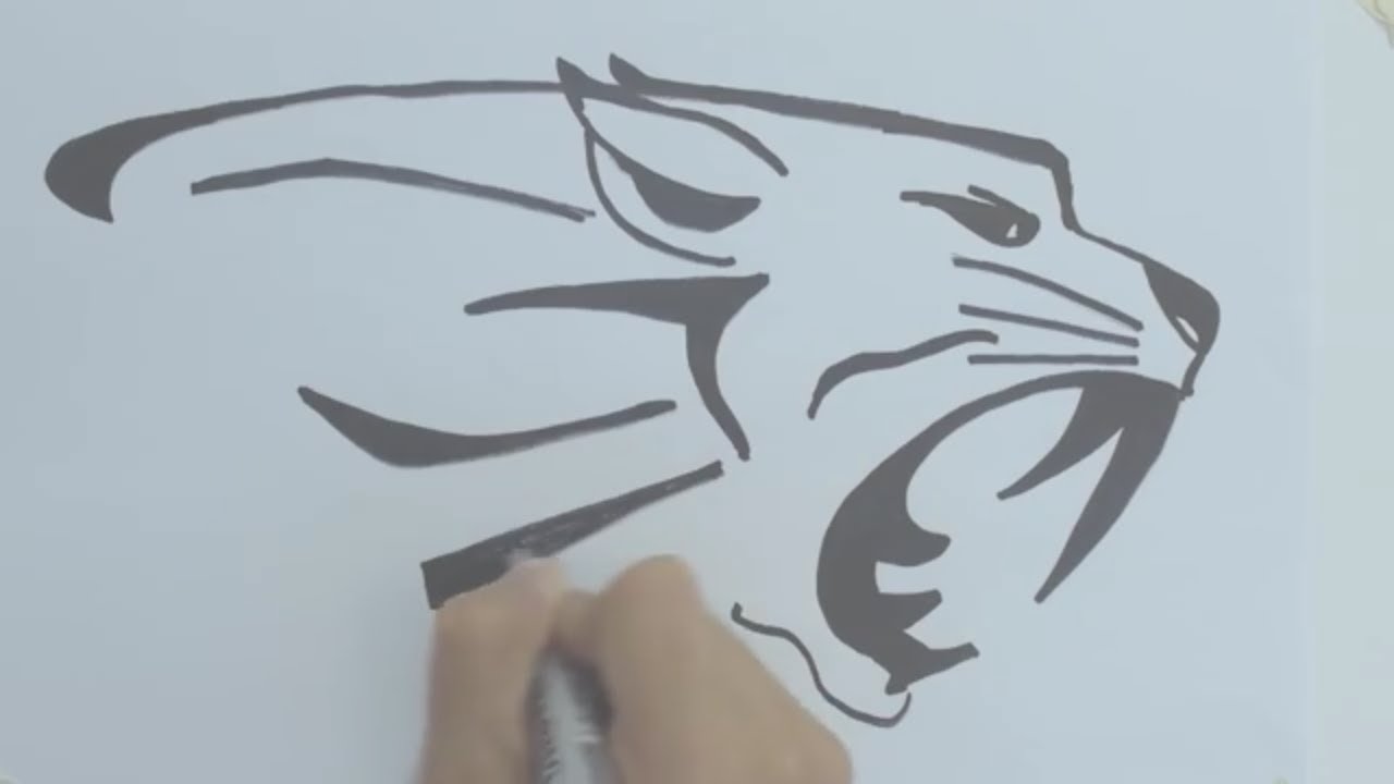Detail Gambar Tato Kepala Harimau Nomer 56