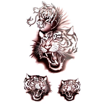 Detail Gambar Tato Kepala Harimau Nomer 10