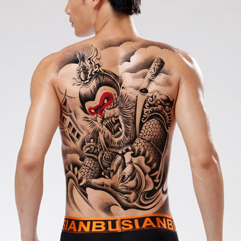 Detail Gambar Tato Keren Di Belakang Badan Nomer 5