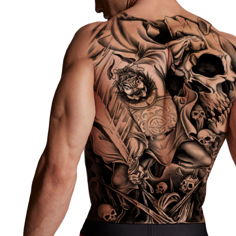 Detail Gambar Tato Keren Di Belakang Badan Nomer 8