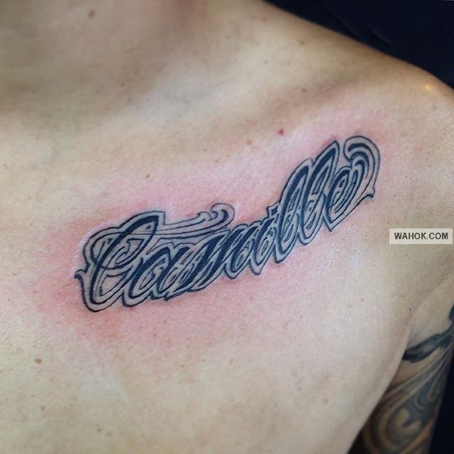 Detail Gambar Tato Keren Di Dada Simple Nomer 19