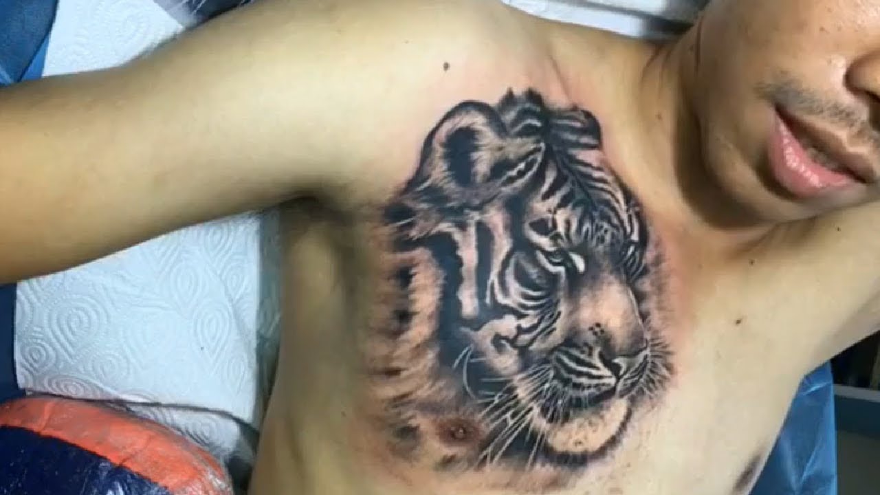 Detail Gambar Tato Keren Di Dada Simple Nomer 10