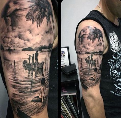 Detail Gambar Tato Keren Di Lengan Atas Nomer 6