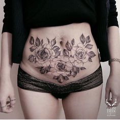 Detail Gambar Tato Keren Di Perut Nomer 7