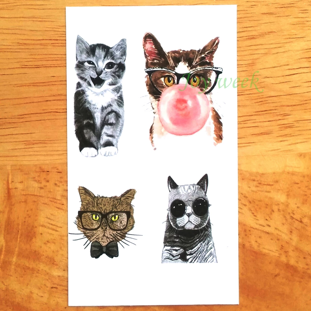 Detail Gambar Tato Kucing Nomer 55