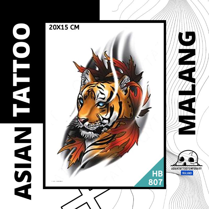 Detail Gambar Tato Macan Nomer 32