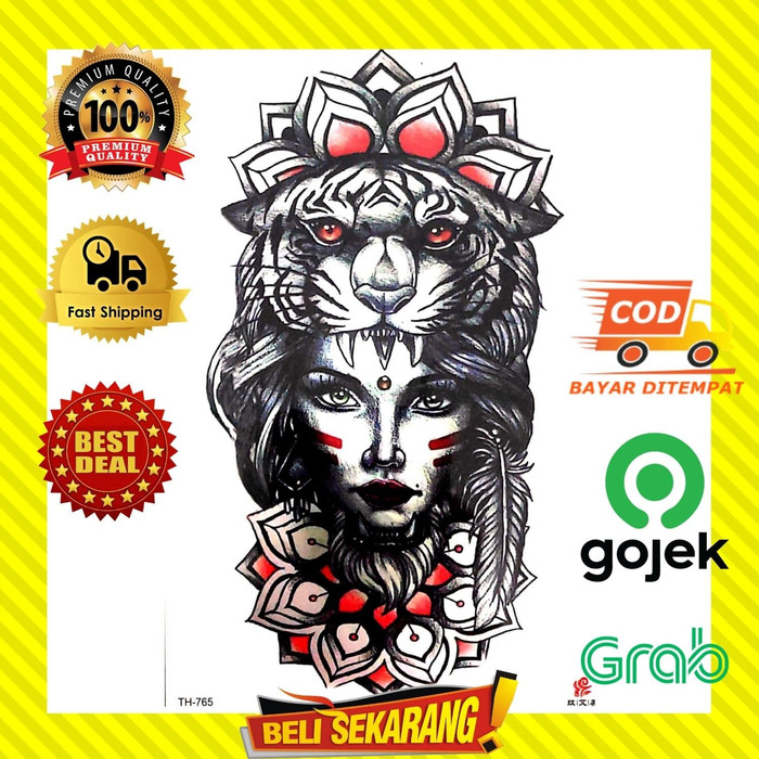 Detail Gambar Tato Macan Nomer 54