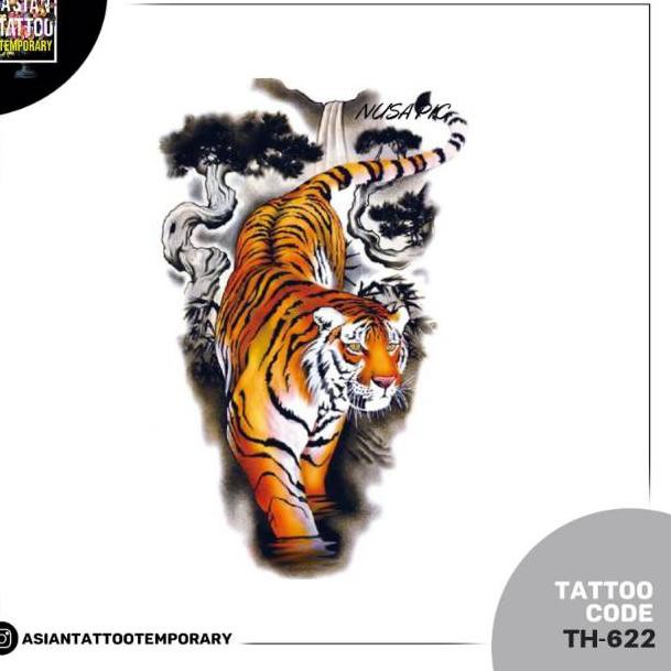 Detail Gambar Tato Macan Di Punggung Nomer 28