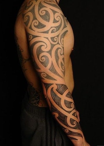 Detail Gambar Tato Maori Nomer 24