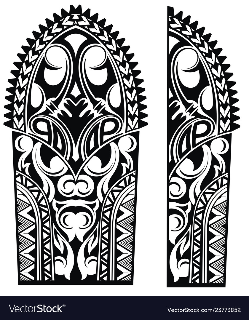 Detail Gambar Tato Maori Nomer 41