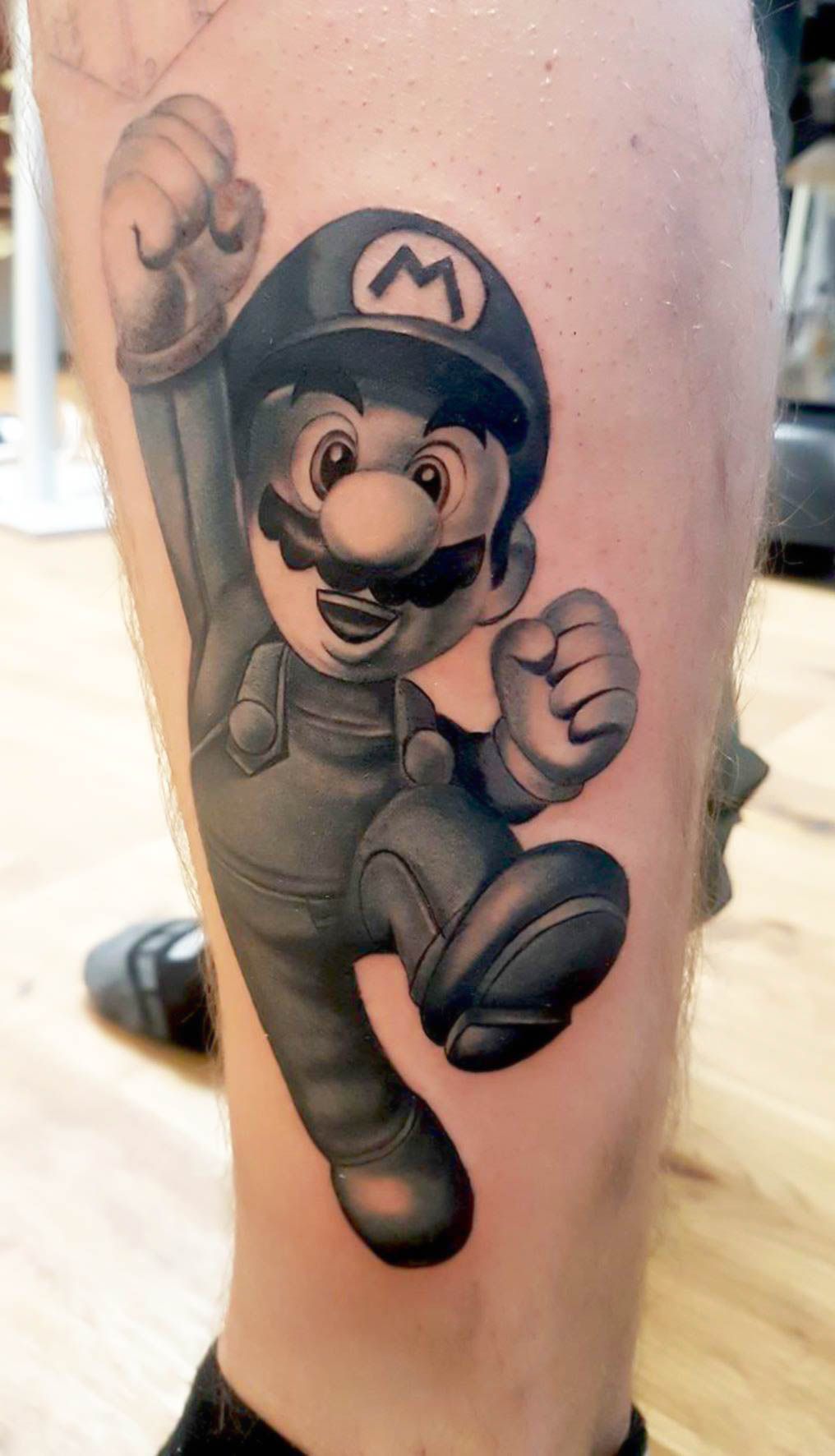 Detail Gambar Tato Mario Bros Nomer 17