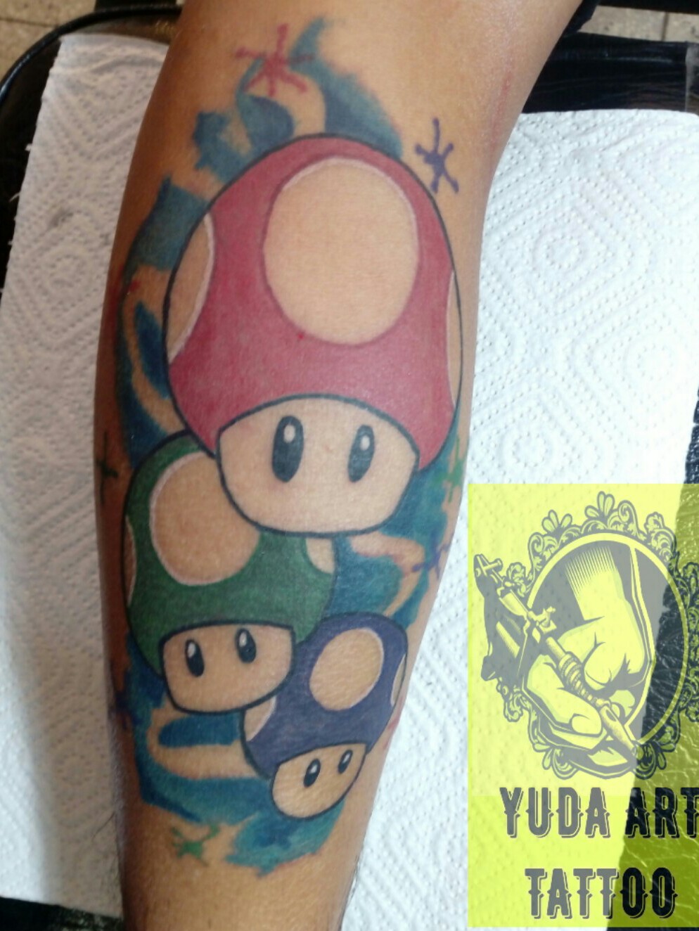 Detail Gambar Tato Mario Bros Nomer 20