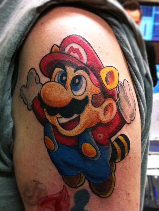 Detail Gambar Tato Mario Bros Nomer 25