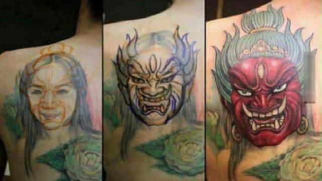 Detail Gambar Tato Muka Nomer 6