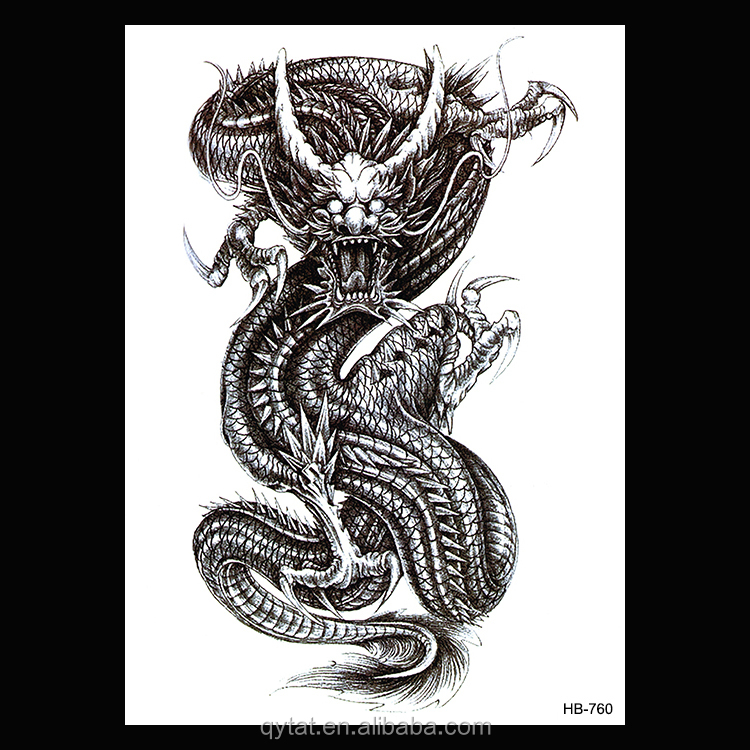 Detail Gambar Tato Naga Nomer 18