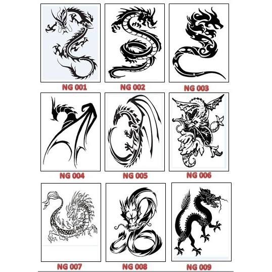 Detail Gambar Tato Naga Nomer 20