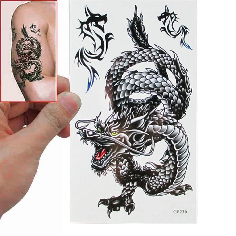 Detail Gambar Tato Naga Nomer 49