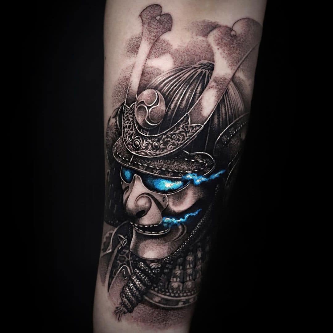 Detail Gambar Tato Samurai Nomer 5