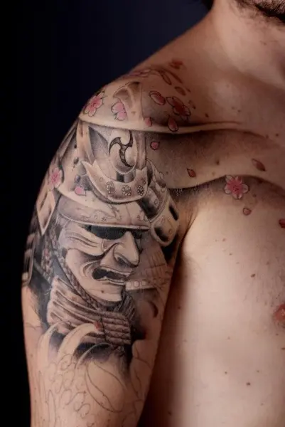 Detail Gambar Tato Samurai Nomer 39