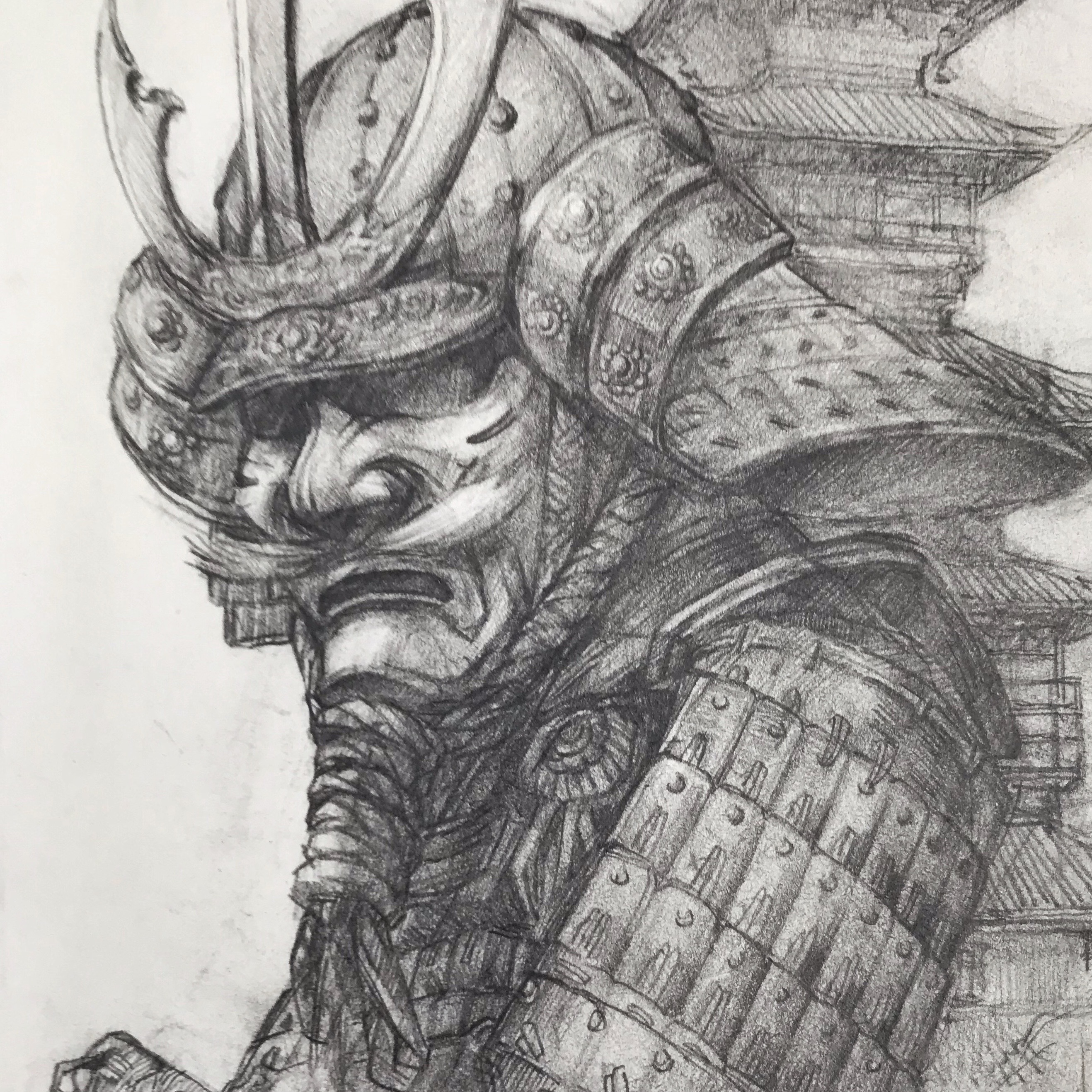 Detail Gambar Tato Samurai Nomer 45
