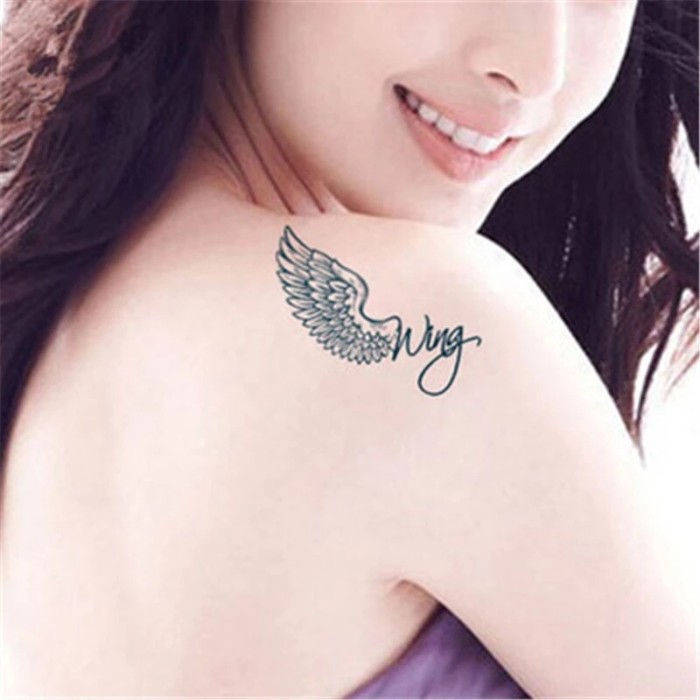 Detail Gambar Tato Sayap Di Punggung Nomer 35