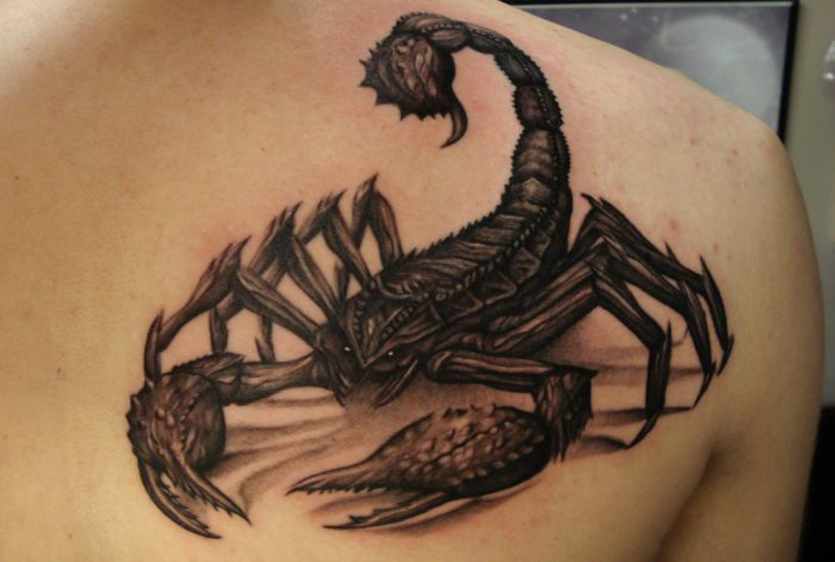 Detail Gambar Tato Scorpion Nomer 11