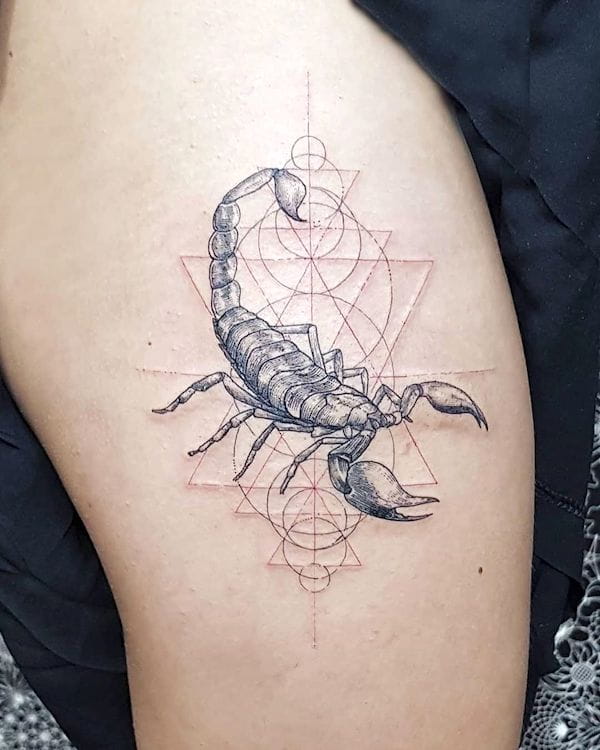 Detail Gambar Tato Scorpion Nomer 35