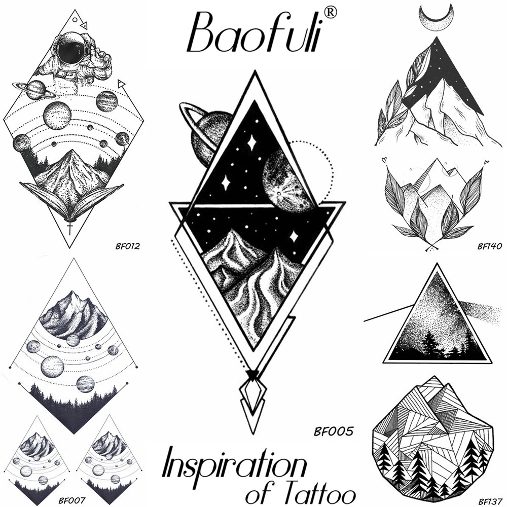 Detail Gambar Tato Segitiga Nomer 44