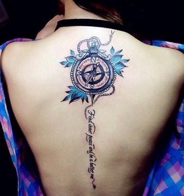 Detail Gambar Tato Simple Di Punggung Nomer 17