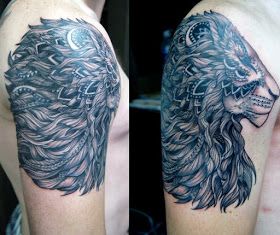 Detail Gambar Tato Singa Nomer 40