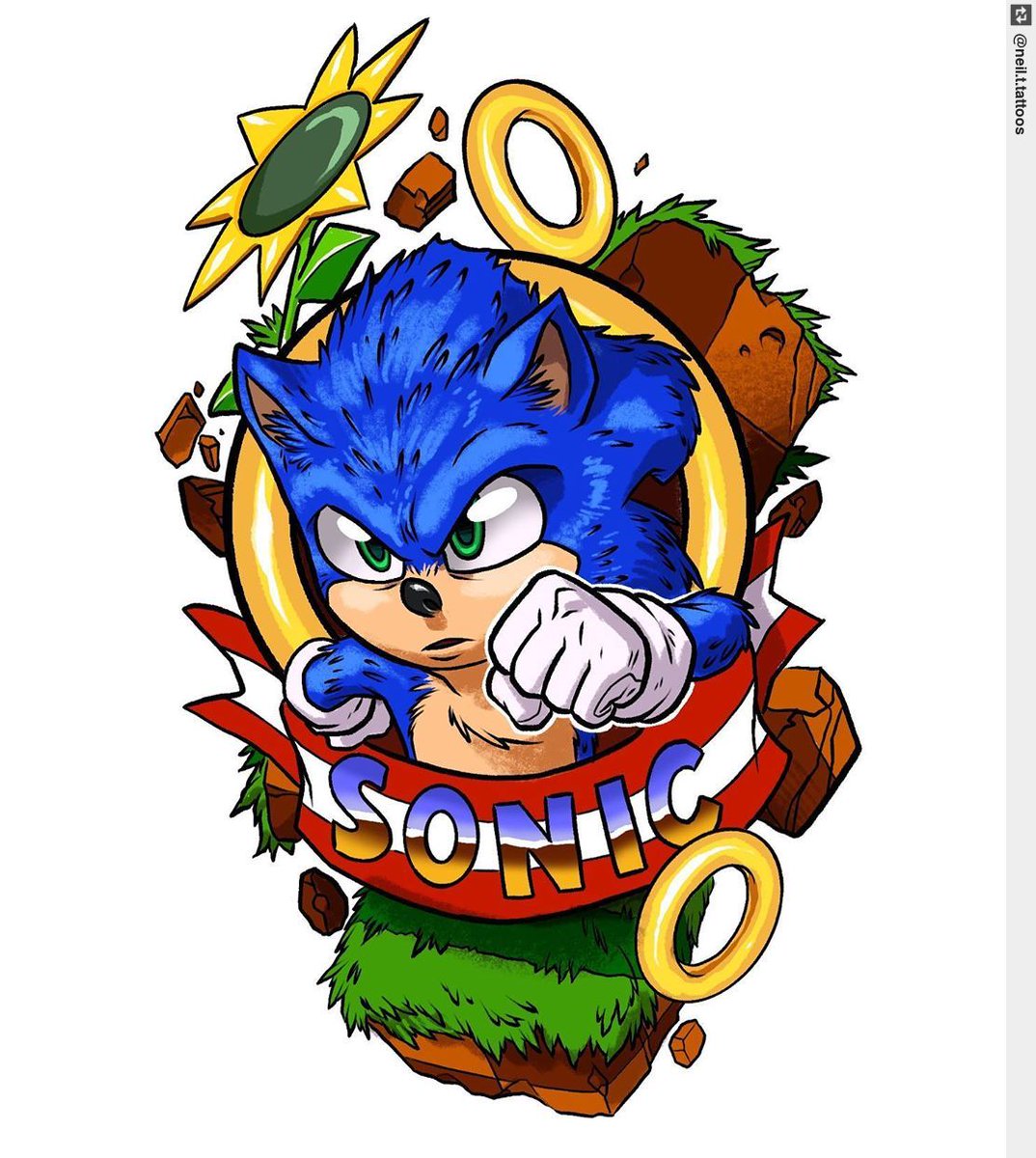 Detail Gambar Tato Sonic Nomer 48