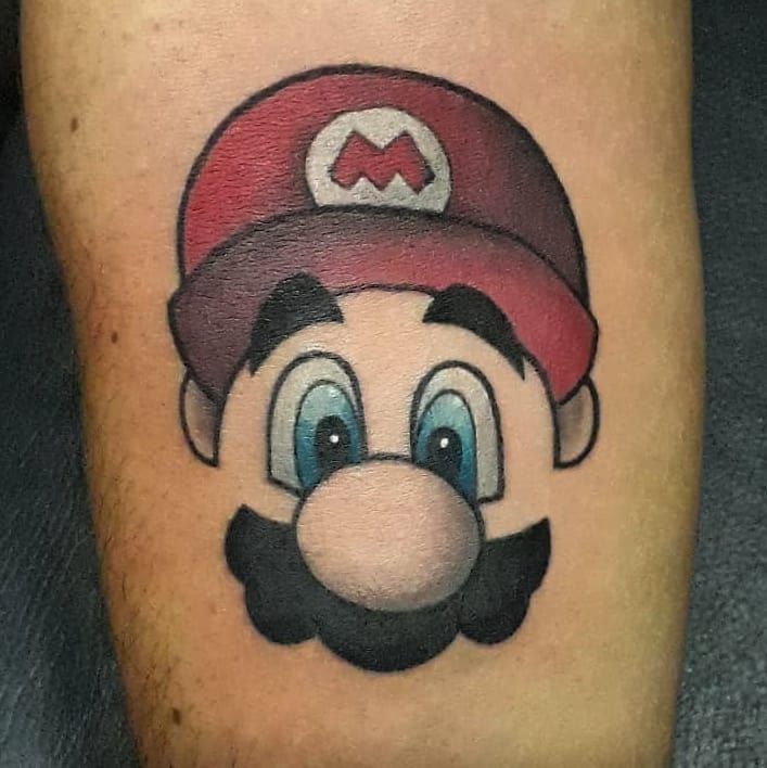 Detail Gambar Tato Super Mario Nomer 18