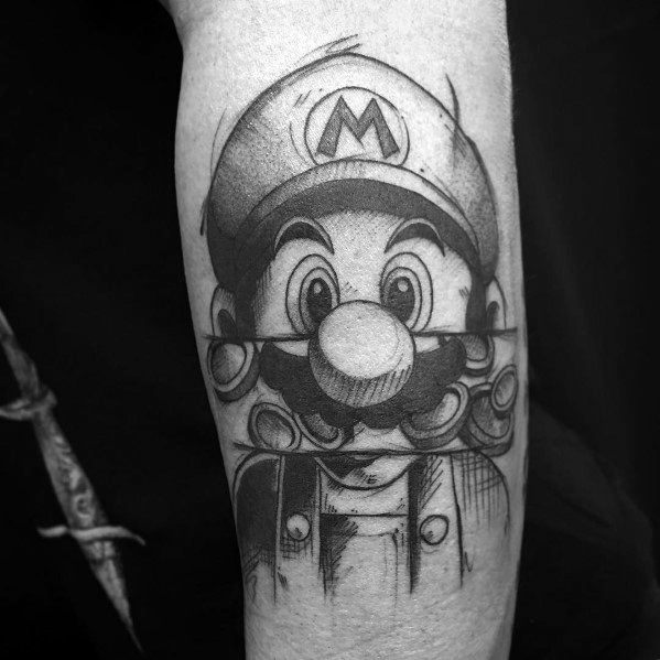 Detail Gambar Tato Super Mario Nomer 40