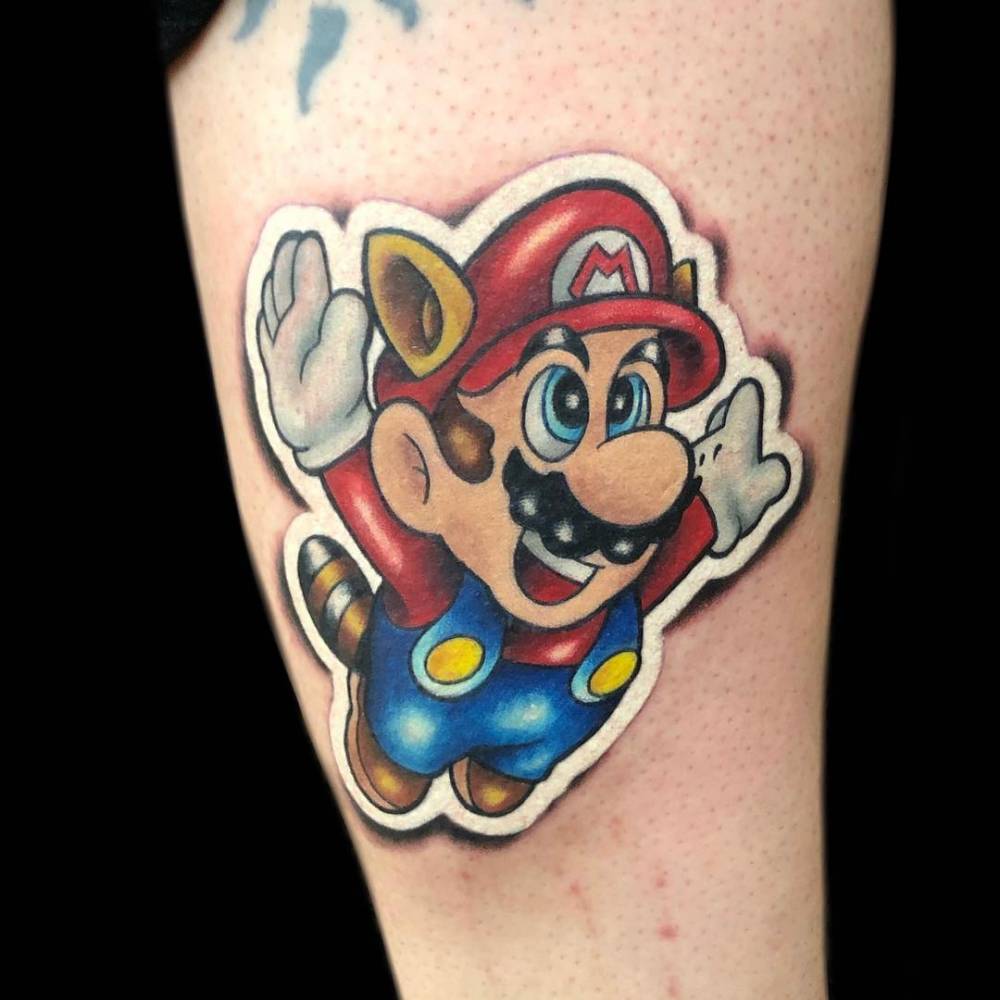 Detail Gambar Tato Super Mario Nomer 42