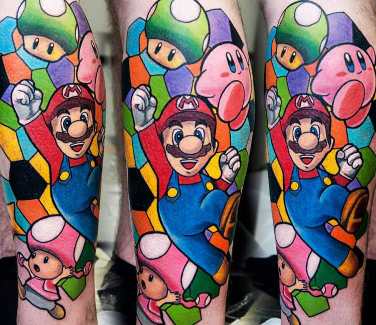 Detail Gambar Tato Super Mario Nomer 6