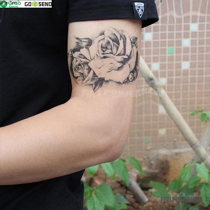 Detail Gambar Tato Tangan Bunga Mawar Nomer 57