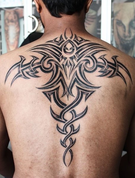 Detail Gambar Tato Tribal Keren Nomer 39