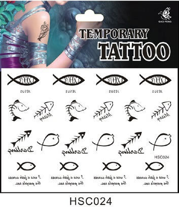 Detail Gambar Tato Tulang Ikan Nomer 5