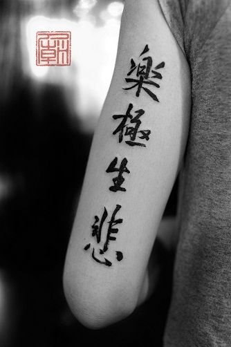 Detail Gambar Tato Tulisan China Nomer 19