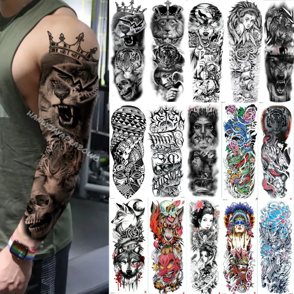 Detail Gambar Tato Wajah Di Lengan Nomer 30