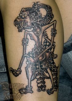 Detail Gambar Tato Wayang Nomer 41