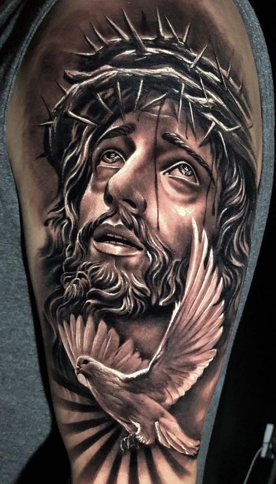 Detail Gambar Tato Yesus Nomer 7