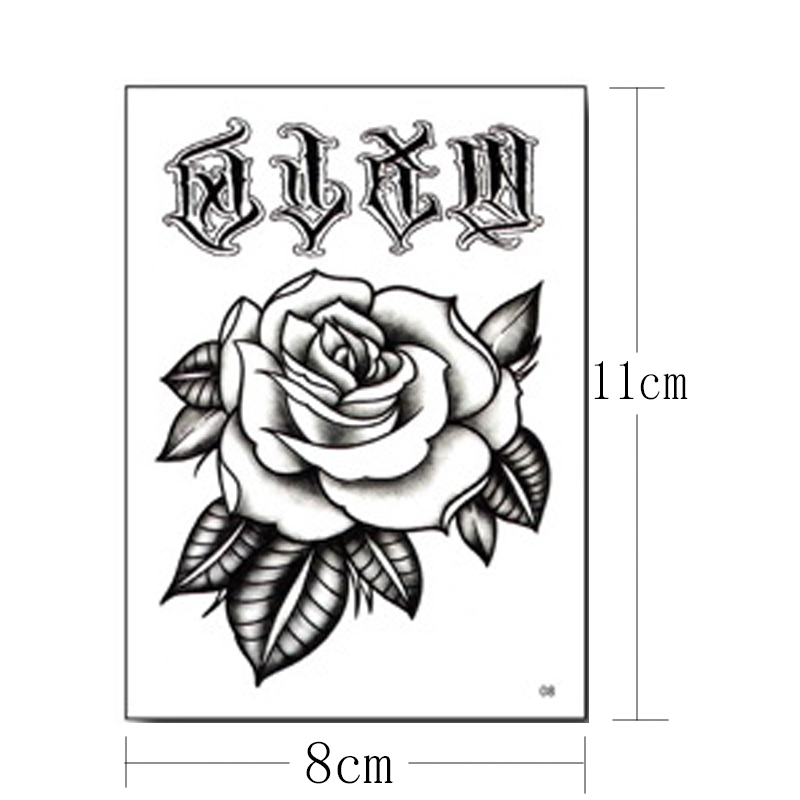 Detail Gambar Tatto Bunga Mawar Nomer 27