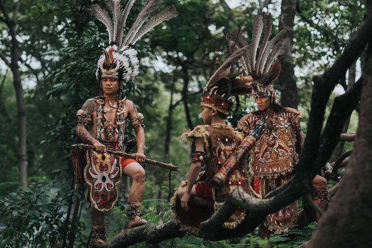 Detail Gambar Tatto Dayak Nomer 40