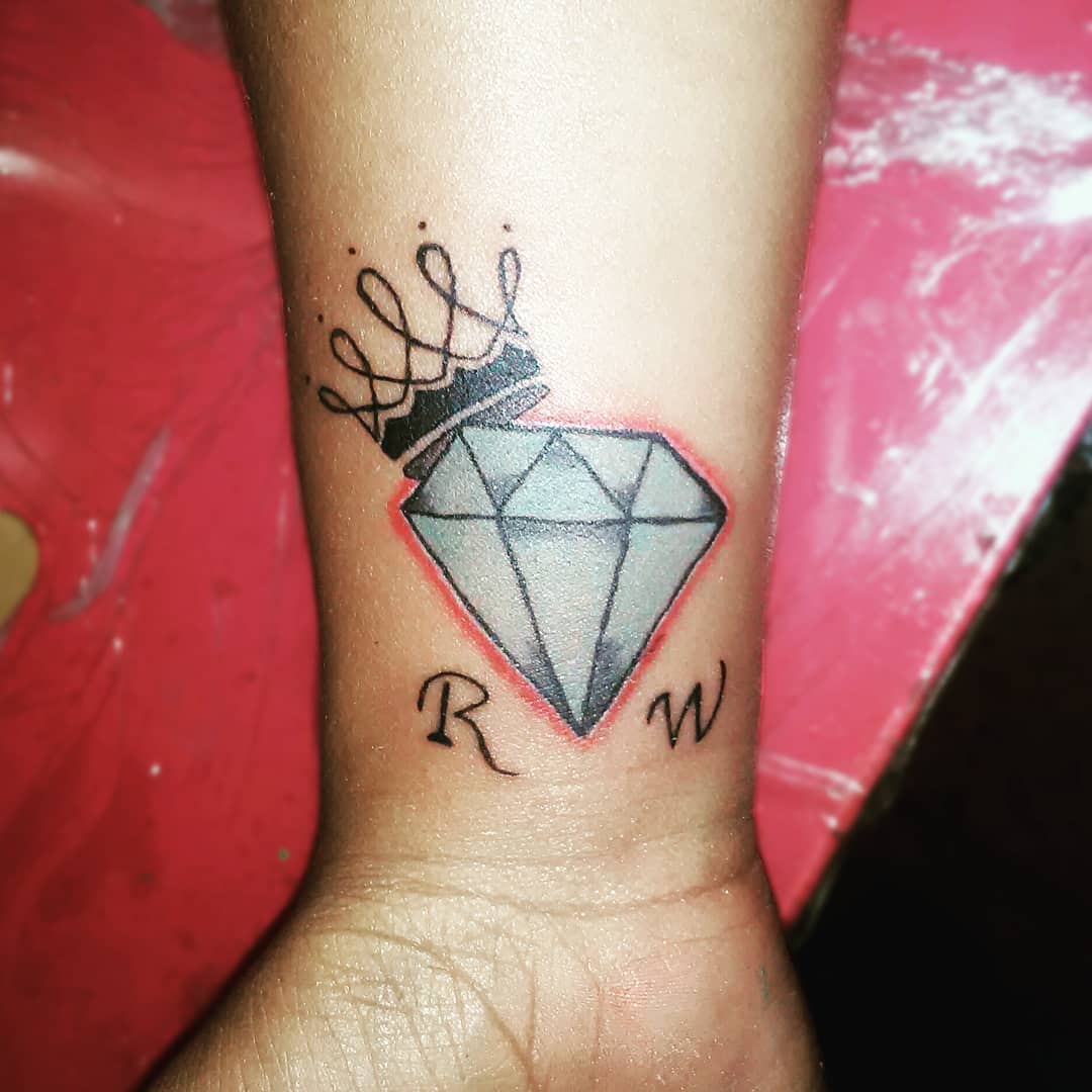 Detail Gambar Tatto Diamond Nomer 3