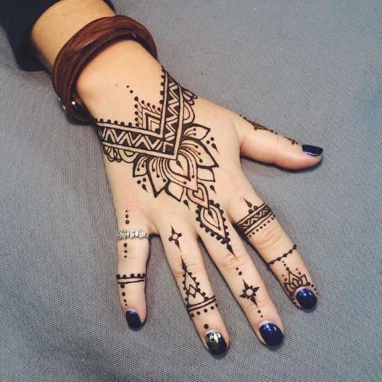 Detail Gambar Tatto Henna Nomer 8