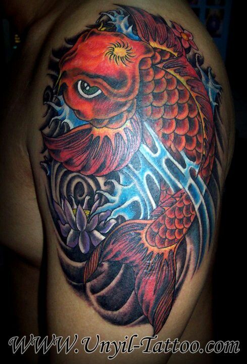 Detail Gambar Tatto Koi Nomer 2